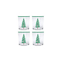 Woodland Trees Suite of 4 Double Old Fashion Glasses