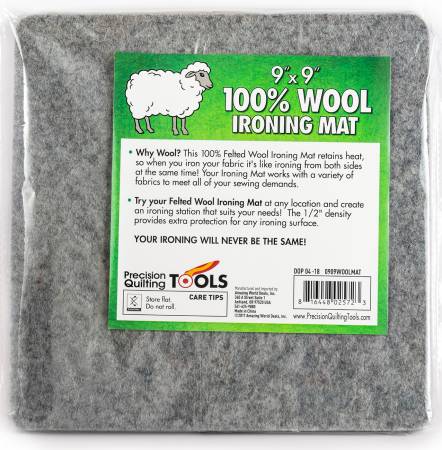 Wool Ironing Mat 9in x 9in