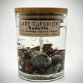 "Yoopelite" Sodalite Gel Candle — Devonian Coast, view 5