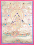 Kuber Thangka Painting for prayer and devotion.