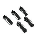Zipper Pulls-Flat #5 Gunmetal