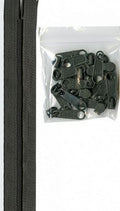 Zippers by the Yard - Slate Gray