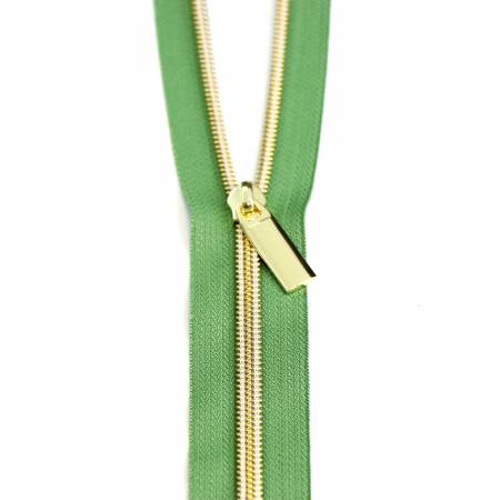 Zippers by the Yard Magnolia Gold